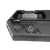 Base Soporte Vertical Doble Fan y  Carga Controles Para Ps4 Fat y Slim