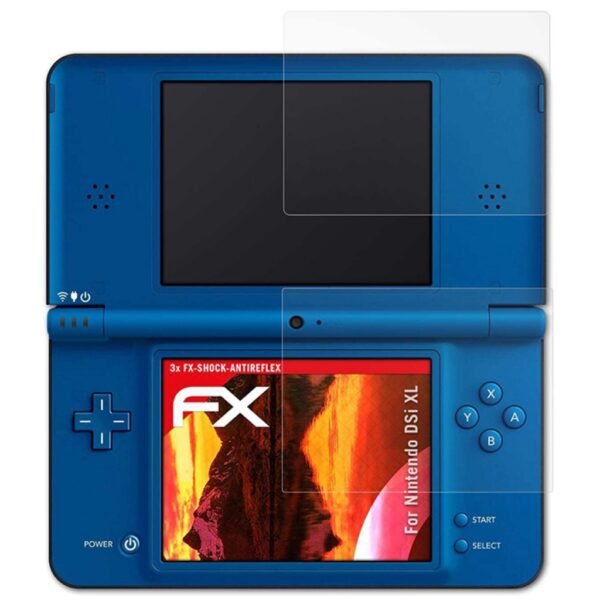 Lamina Film Protector Transparente Pantallas Para Nintendo Dsi Xl
