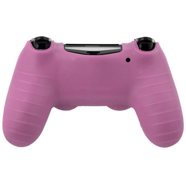 Funda Protector de Silicona Para Joystick Ps4 Rosa