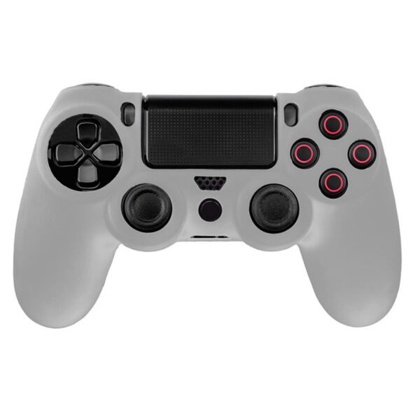 Funda Protector de Silicona Para Joystick Ps4 Blanco