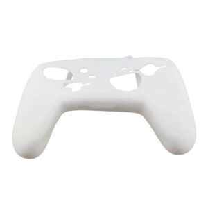 Funda protector de silicona joystick para Nintendo Switch Pro Controller blanca