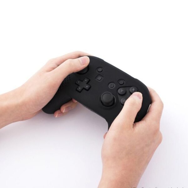 Funda protector de silicona joystick para Nintendo Switch Pro Controller negra