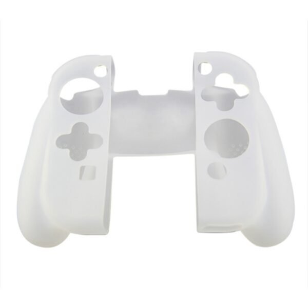 Funda protector de silicona para Nintendo Switch joycon comfort grip blanca