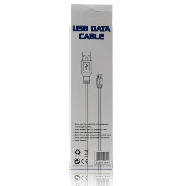Cable Micro Usb 3 Metros Carga Joystick Para Ps4 Celulares Tablet