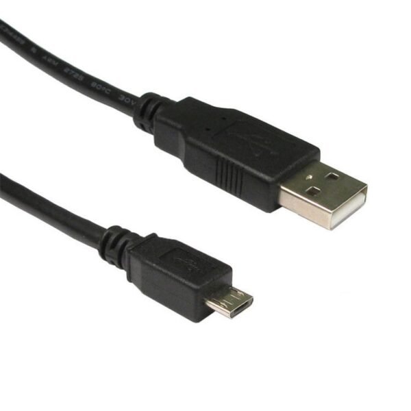 Cable Micro Usb 3 Metros Carga Joystick Para Ps4 Celulares Tablet