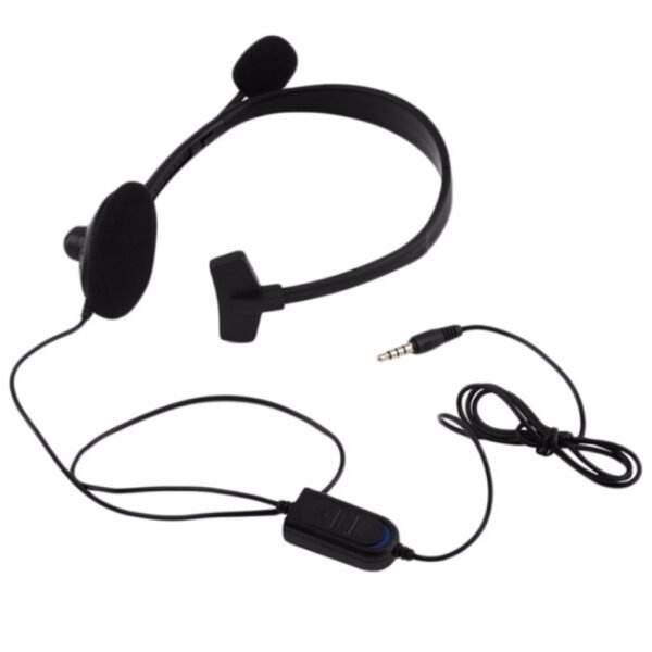 Auriculares Con Microfono Chat Monoaural Para Ps4