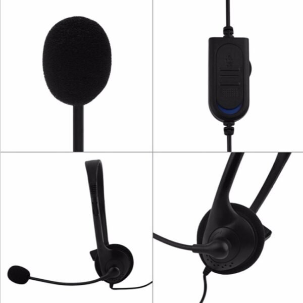 Auriculares Con Microfono Chat Monoaural Para Ps4