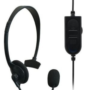 Auriculares Con Microfono Chat Monoaural Para Ps4