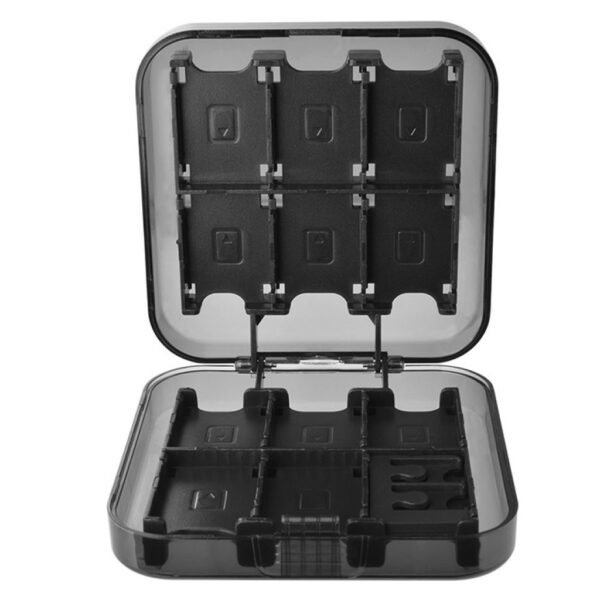 Estuche rígido 24 cartuchos de juego para Nintendo Switch