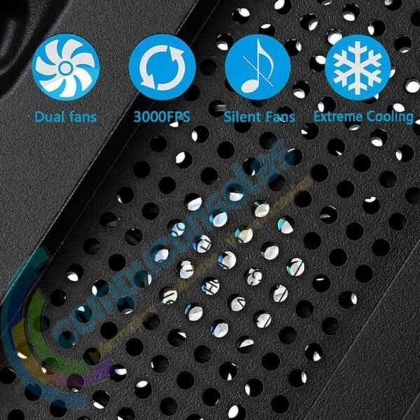 Base Ventilacion Carga Dual de Controles Hub Usb y Soporte de Juegos Para Xbox One Slim