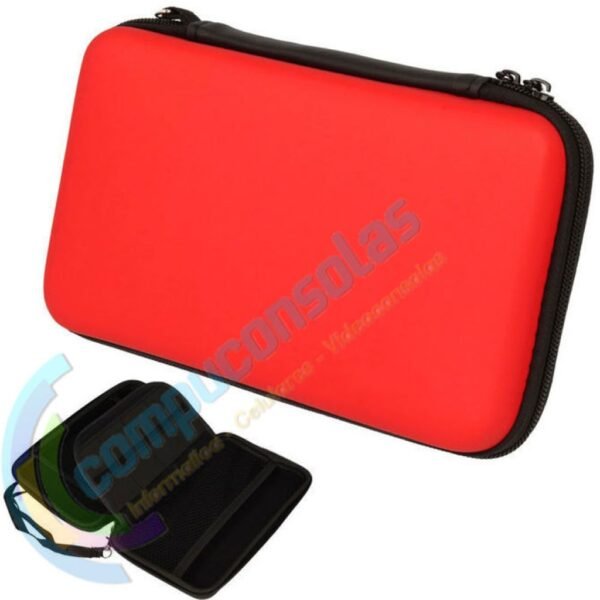 Estuche Protector Rigido Para Nintendo New 2ds Xl Rojo