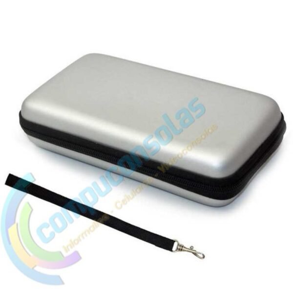 Estuche Protector Rigido Para Nintendo New 2ds Xl Plateado