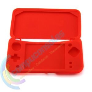 Funda Protector Silicona Para Nintendo New 2ds Xl Rojo