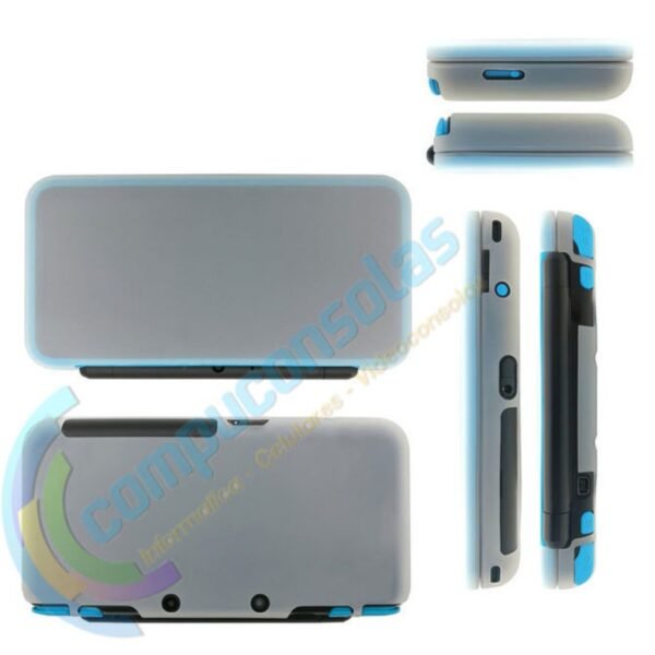 Funda Protector Silicona Para Nintendo New 2ds Xl Blanco