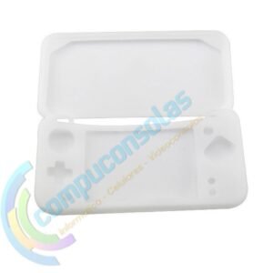 Funda Protector Silicona Para Nintendo New 2ds Xl Blanco