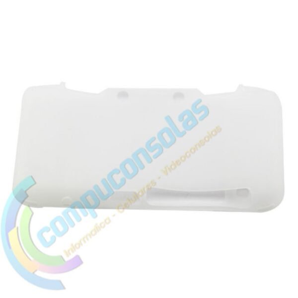 Funda Protector Silicona Para Nintendo New 2ds Xl Blanco