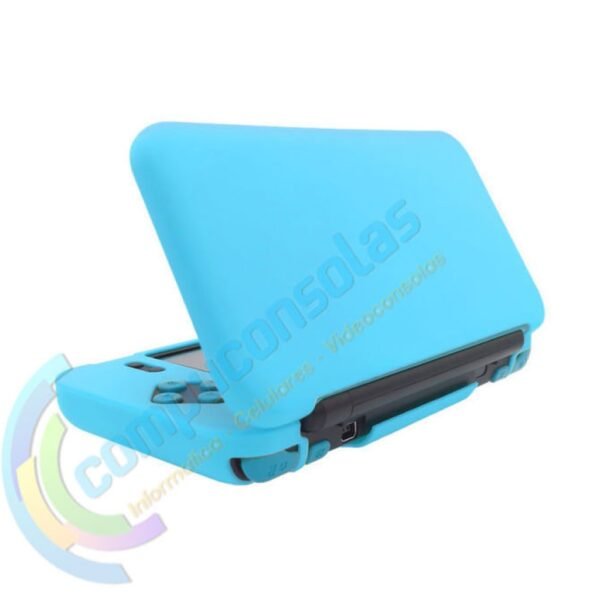productos34_7231.jpg Funda Protector Silicona Para Nintendo New 2ds Xl Celeste