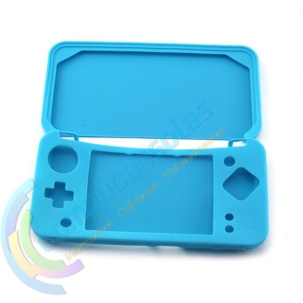 productos34_7235.jpg Funda Protector Silicona Para Nintendo New 2ds Xl Celeste