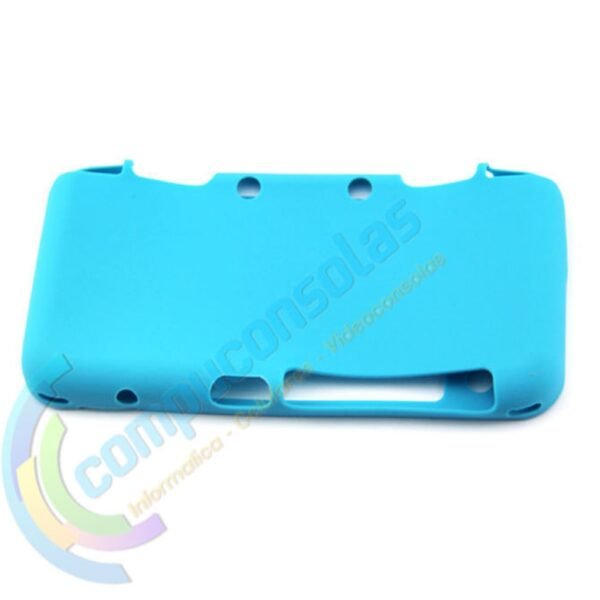 productos34_7237.jpg Funda Protector Silicona Para Nintendo New 2ds Xl Celeste