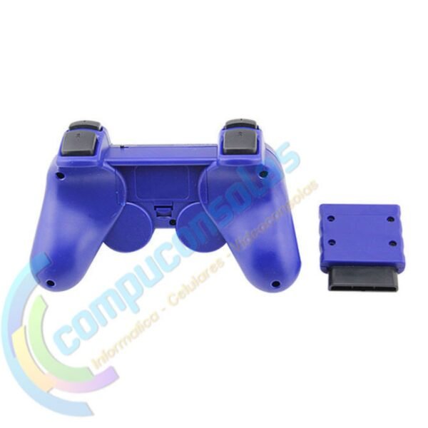 Joystick Inalambrico Para Ps2 Azul