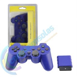 Joystick Inalambrico Para Ps2 Azul