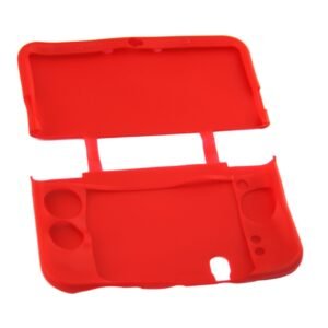 Funda Protector Silicona Para Nintendo New 3ds Xl Roja