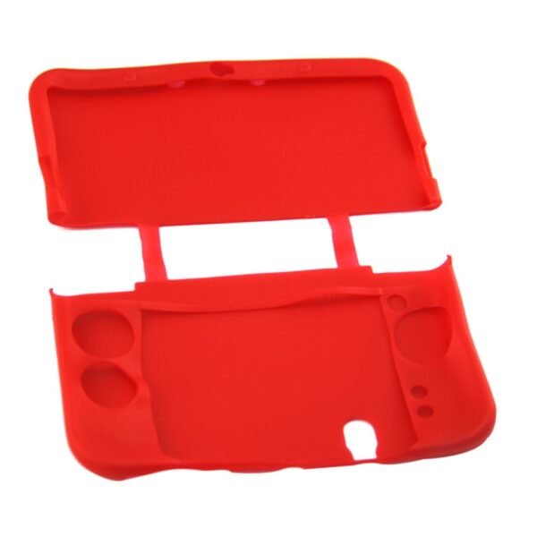 Funda Protector Silicona Para Nintendo New 3ds Xl Roja