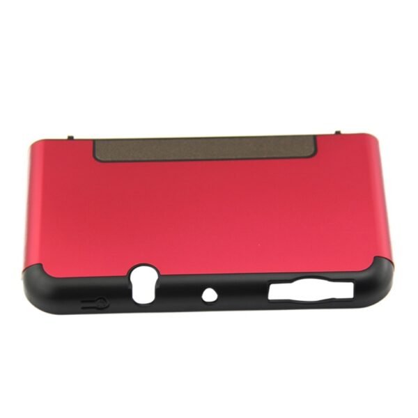 Protector Rigido Aluminio Para Nintendo New 3ds Xl Rojo