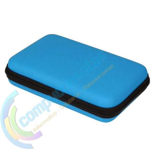Estuche Protector Rigido Para Nintendo New 3ds Xl Celeste