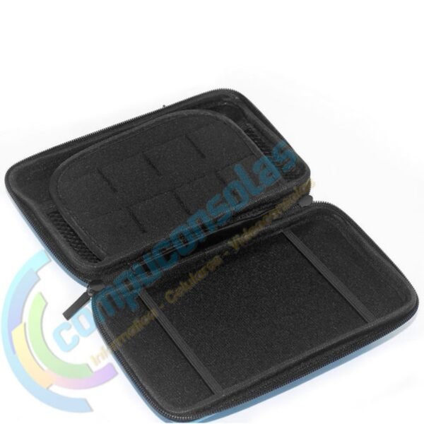 Estuche Protector Rigido Para Nintendo New 3ds Xl Plata