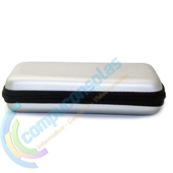 Estuche Protector Rigido Para Nintendo New 3ds Xl Plata