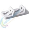 Base Carga Horizontal Doble Joystick Control Mando Para Ps4 Blanca