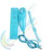 Joystick Compatible Wiimote Con Motion Plus + Nunchuk Celeste