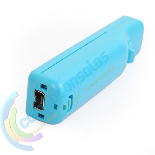 Joystick Compatible Wiimote Con Motion Plus + Nunchuk Celeste