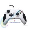 Joystick Cableado Para Xbox One Xbox Serie S / X y Pc Blanco