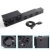 Ventilador Externo de 5 Fan Automatico y Control Velocidad para Ps4 Pro