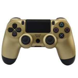 Joystick Inalambrico Compatible Para Ps4 Dorado
