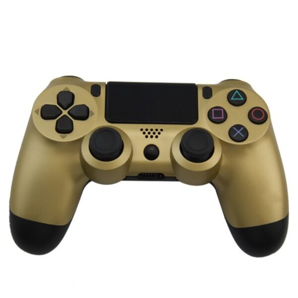 Joystick Inalambrico Compatible Para Ps4 Dorado