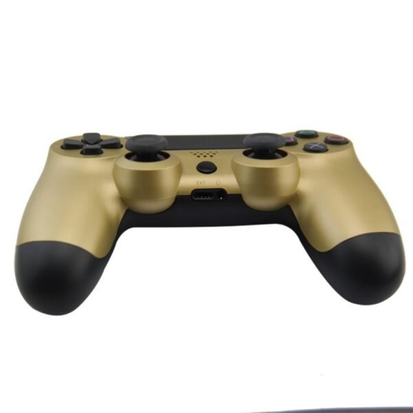 Joystick Inalambrico Compatible Para Ps4 Dorado