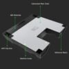 Soporte Estacion de Carga Refrigeracion + 2 Baterias Indicador Led Para Xbox One / Slim /  X