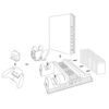 Soporte Estacion de Carga Refrigeracion + 2 Baterias Indicador Led Para Xbox One / Slim /  X