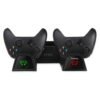 Soporte Estacion de Carga Refrigeracion + 2 Baterias Indicador Led Para Xbox One / Slim /  X