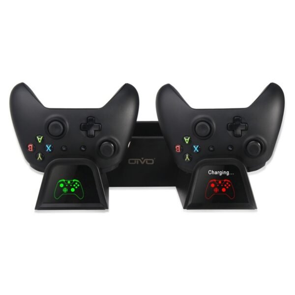 Soporte Estacion de Carga Refrigeracion + 2 Baterias Indicador Led Para Xbox One / Slim /  X