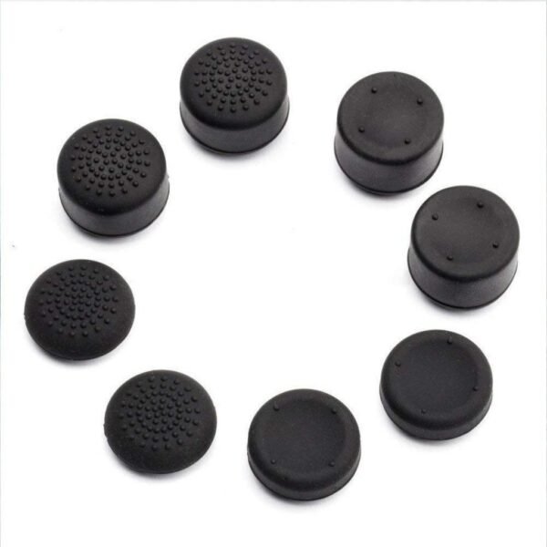 Thumbstick Fps Grip Analogo Joystick Para Ps4 Xbox One Set 8 Unidades Negro