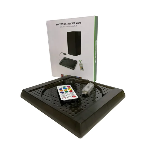 Base Soporte Vertical con Luz RGB y Control Remoto Para Xbox Series X|S