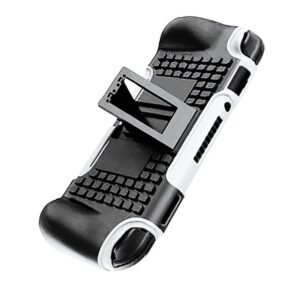 funda silicona soporte tpu para nintendo switch Funda Protectora TPU con Soporte y Porta Juegos Rigido Trasero Para Nintendo Switch Lite