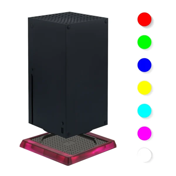 Base Soporte Vertical con Luz RGB y Control Remoto Para Xbox Series X|S