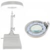 Lampara Luz Led Con Brazo Articulado y Lupa 10X LT-86C