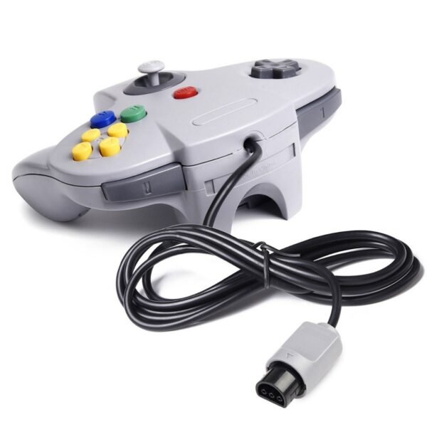 Joystick Control Gamepad Compatible con Nintendo 64 Gris