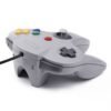Joystick Control Gamepad Compatible con Nintendo 64 Gris